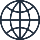 Globe icon